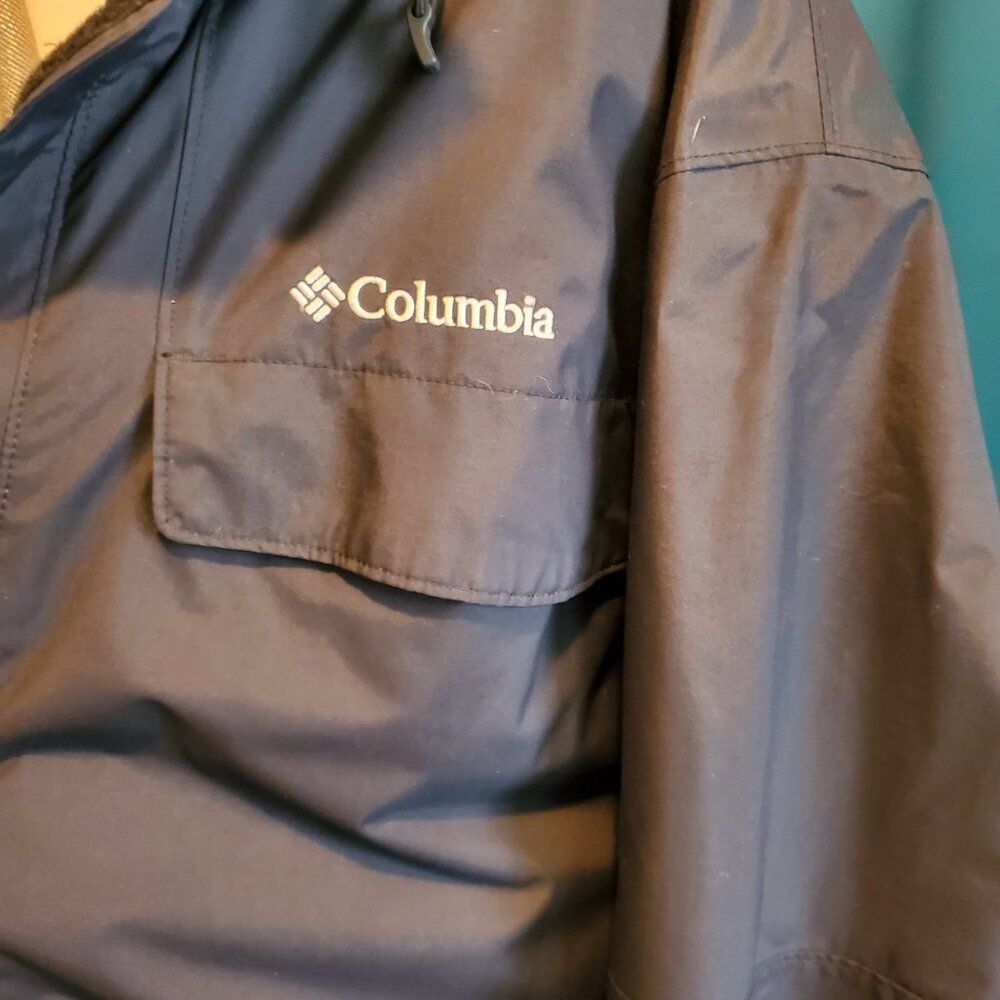 Columbia Black Omni-Tech 2 Layer Jacket 2XL - Picture 5 of 12